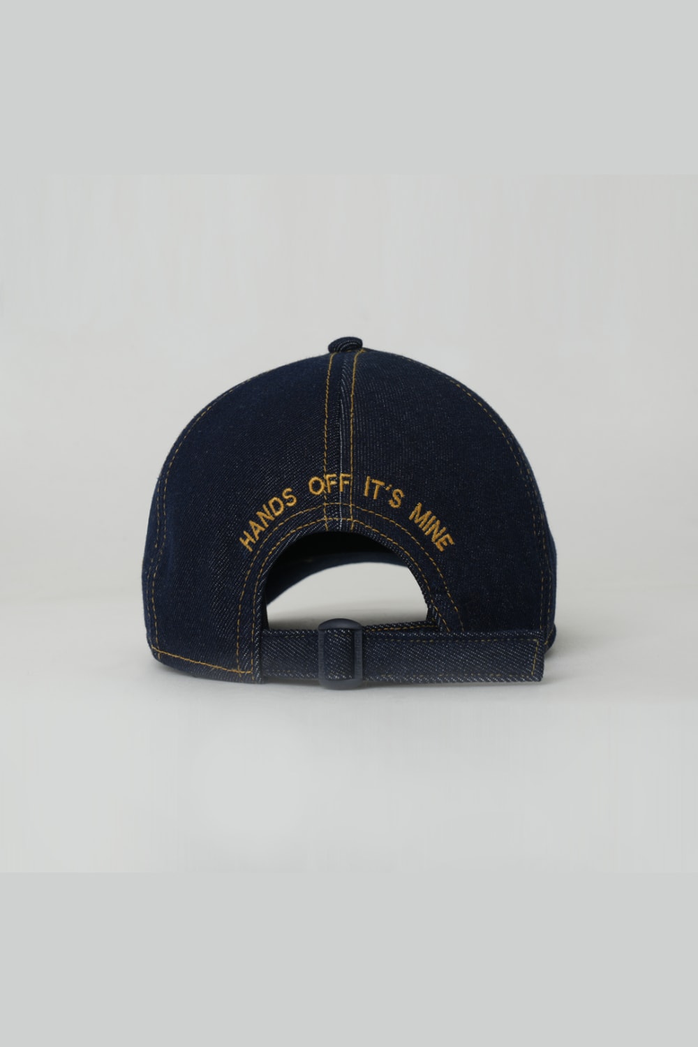 RustandRich-Casket Şapka Urban Collection Hands Off Denim Unisex-Şapka-4-Milagron.com