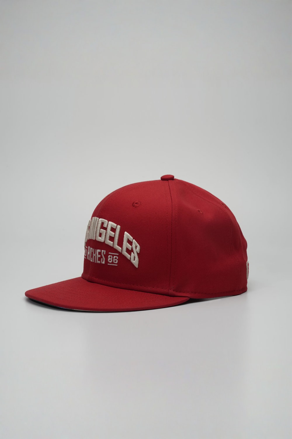 RustandRich-Hiphop Şapka City's Collection Los Angeles Kırmızı Unisex-Şapka-1-Milagron.com