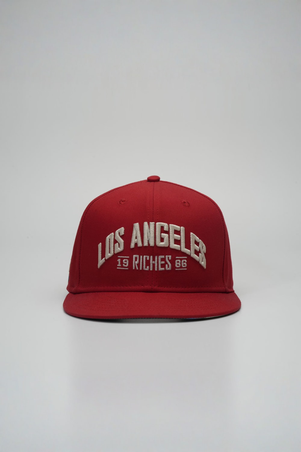RustandRich-Hiphop Şapka City's Collection Los Angeles Kırmızı Unisex-Şapka-2-Milagron.com