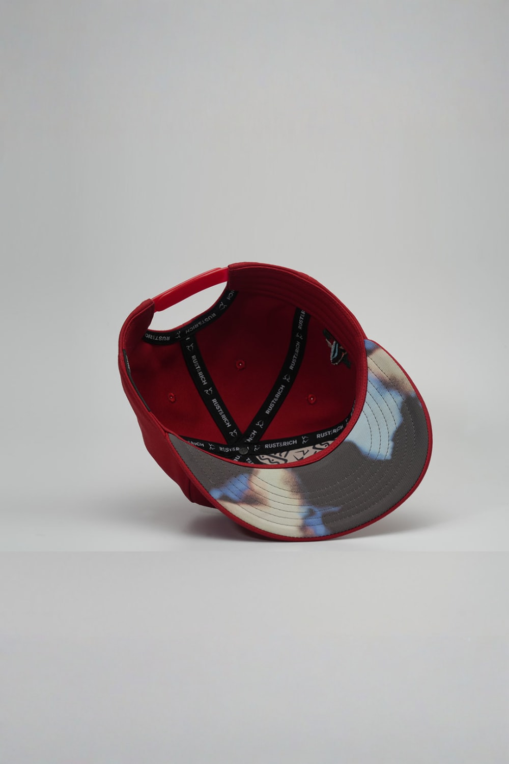 RustandRich-Hiphop Şapka City's Collection Los Angeles Kırmızı Unisex-Şapka-5-Milagron.com