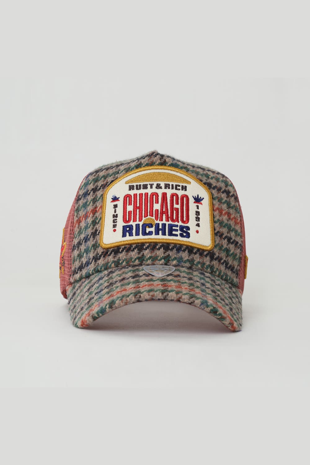 RustandRich-Trucker Şapka City's Collection Chicago Yeşil Unisex-Şapka-2-Milagron.com