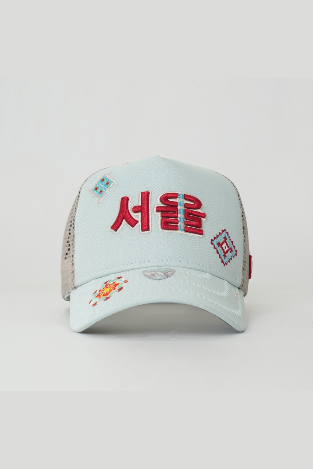 RustandRich-Trucker Şapka City's Collection Seoul Mint Yeşili Unisex-Şapka-2-Milagron.com