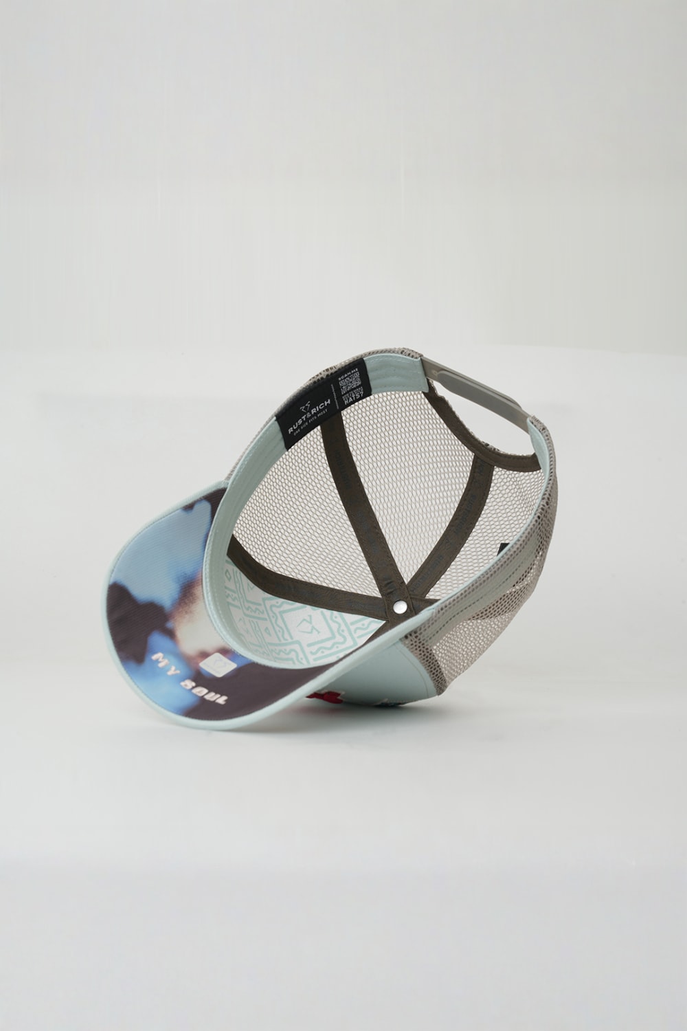 RustandRich-Trucker Şapka City's Collection Seoul Mint Yeşili Unisex-Şapka-5-Milagron.com