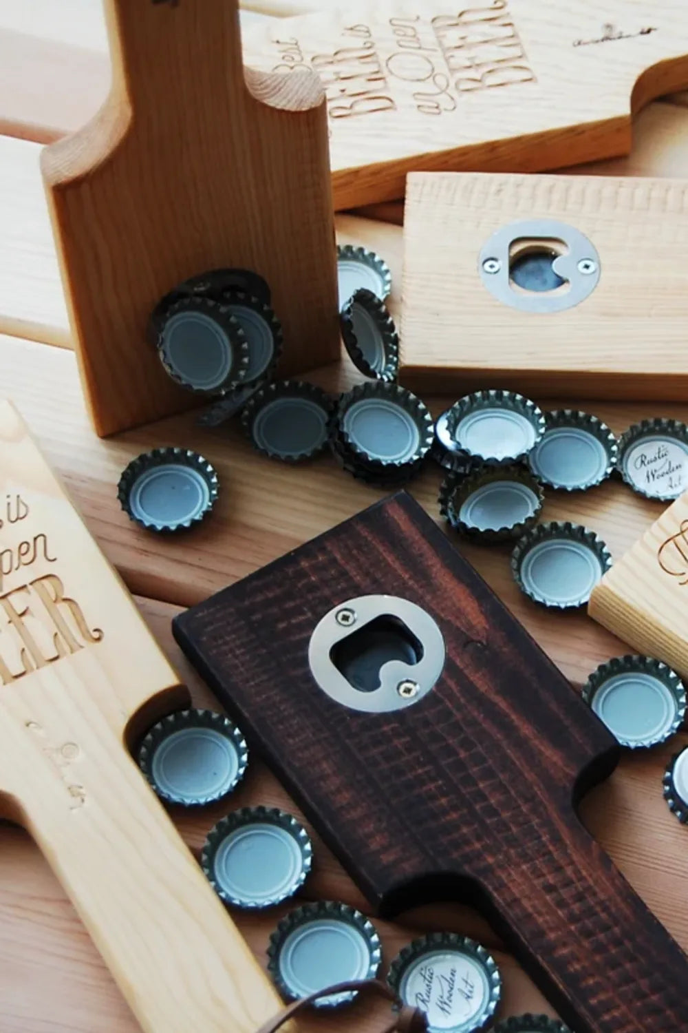 Rustic Wooden Art-Ahşap Handheld Şişe Açacağı-Mutfak Aksesuarları-4-Milagron.com