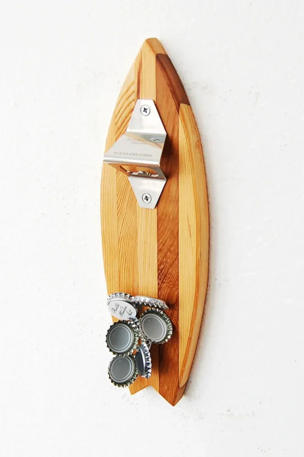 Rustic Wooden Art-Surfboard Şişe Açacağı-Mutfak Aksesuarları-2-Milagron.com