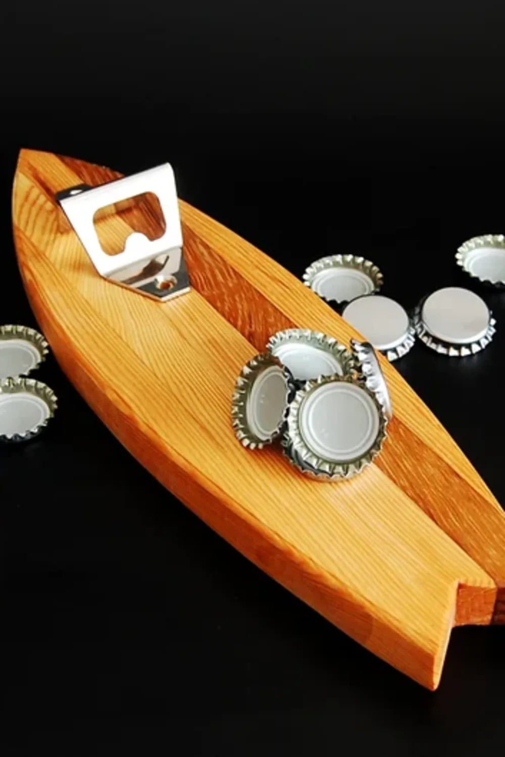 Rustic Wooden Art-Surfboard Şişe Açacağı-Mutfak Aksesuarları-3-Milagron.com