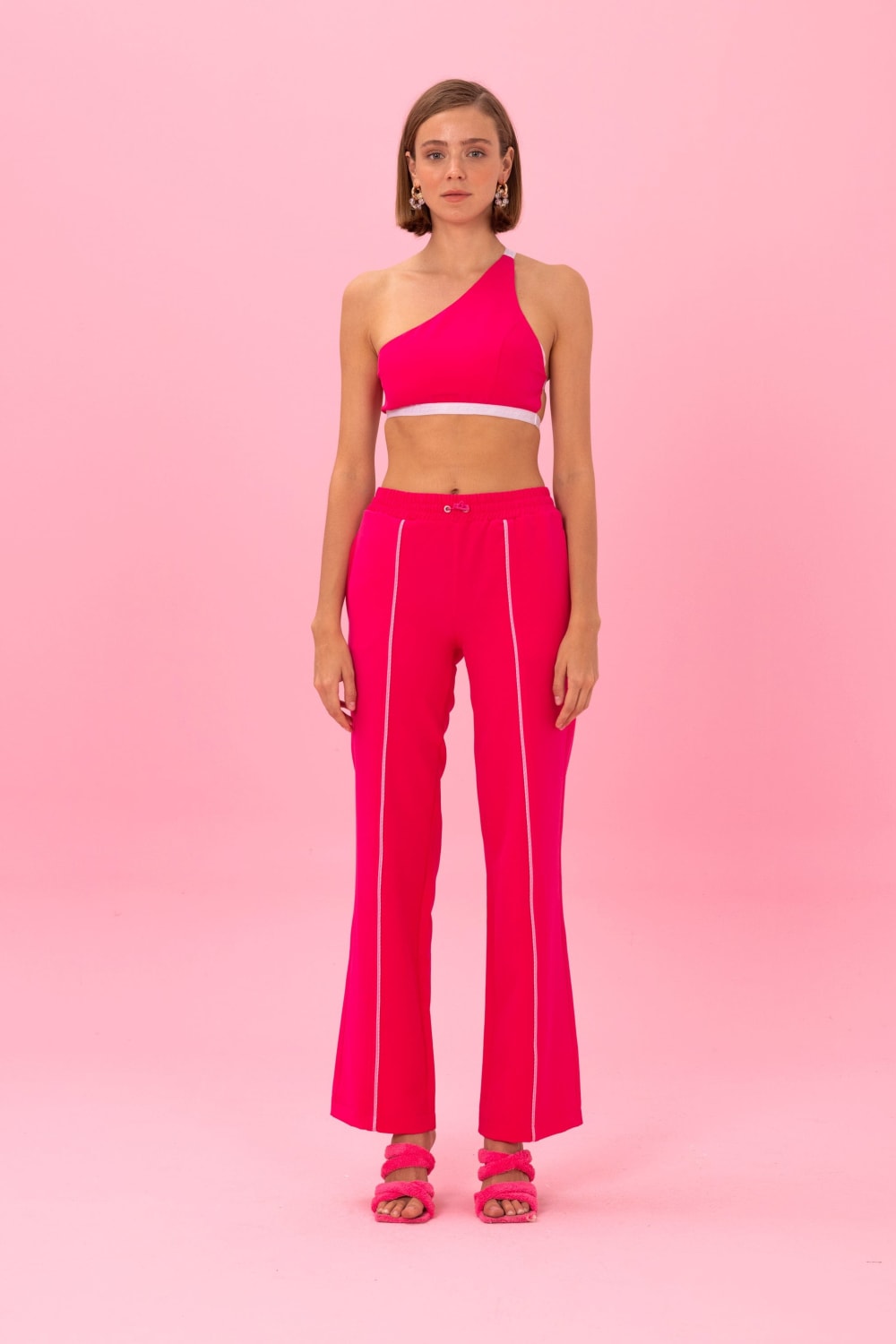 SBNM-After Party Fuchsia Pant-Eşofman-2-Milagron.com