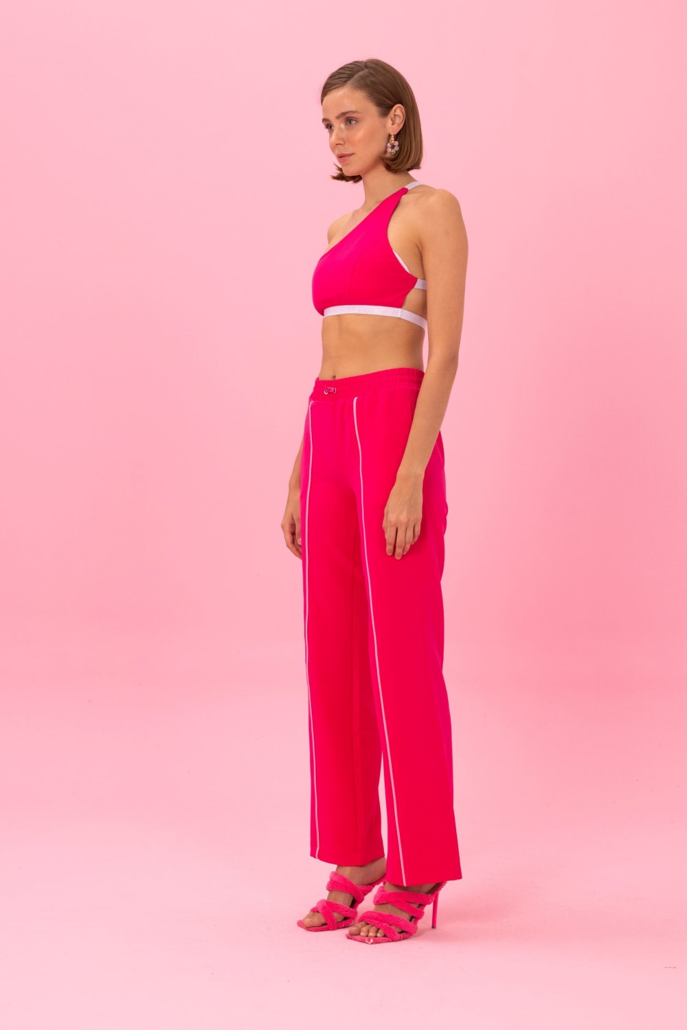 SBNM-After Party Fuchsia Pant-Eşofman-3-Milagron.com