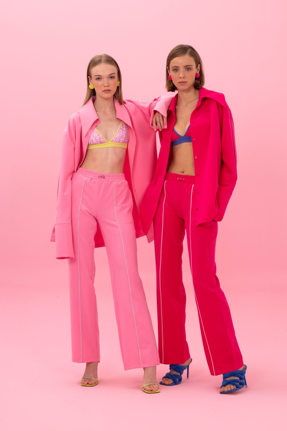 SBNM-After Party Fuchsia Shirt-Gömlek-5-Milagron.com