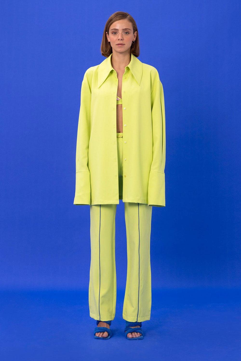 SBNM-After Party Lime Pant-Eşofman-1-Milagron.com