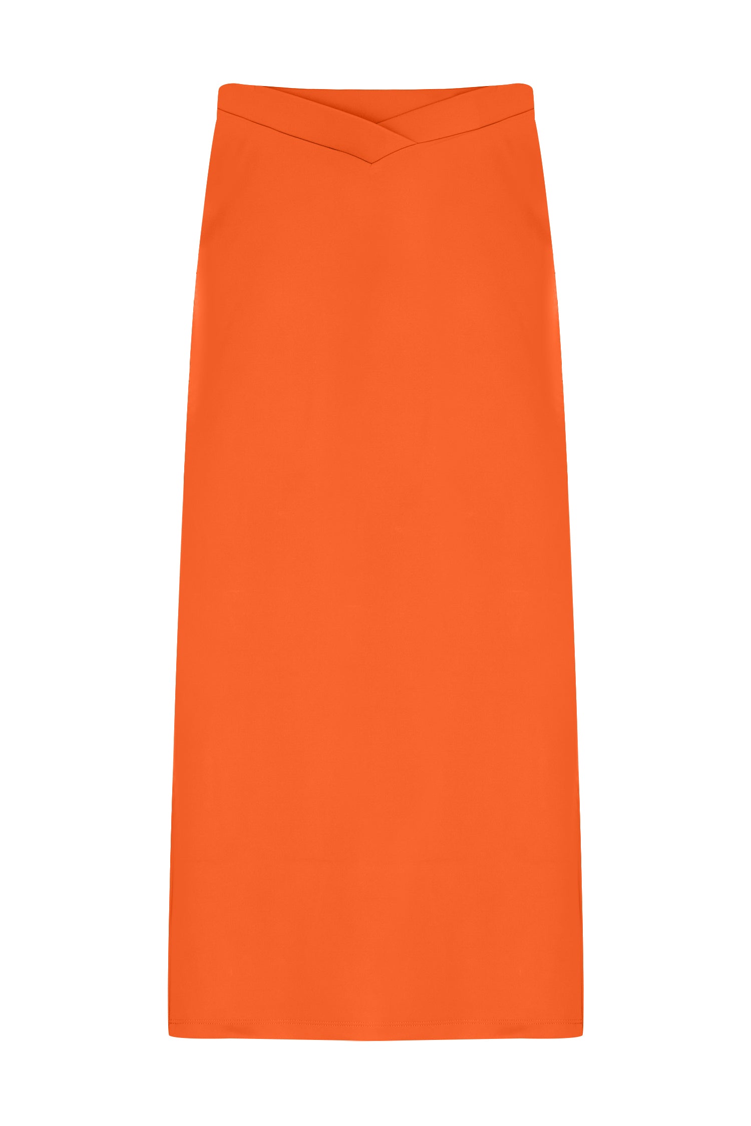 SBNM-Gypsy Orange Long Skirt-Etek-8-Milagron.com