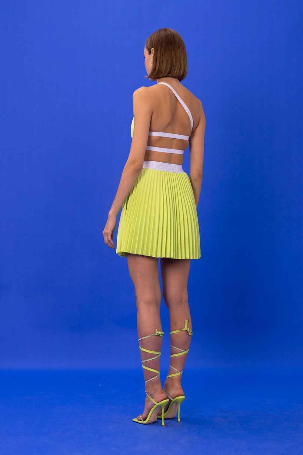 SBNM-Happy Hour Lime Crop Top-Top-2-Milagron.com