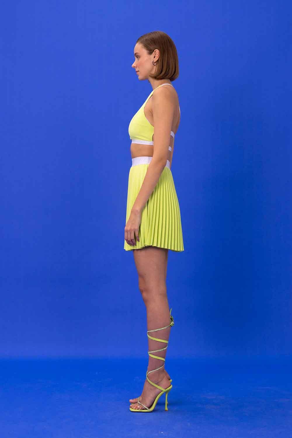 SBNM-Happy Hour Lime Crop Top-Top-3-Milagron.com