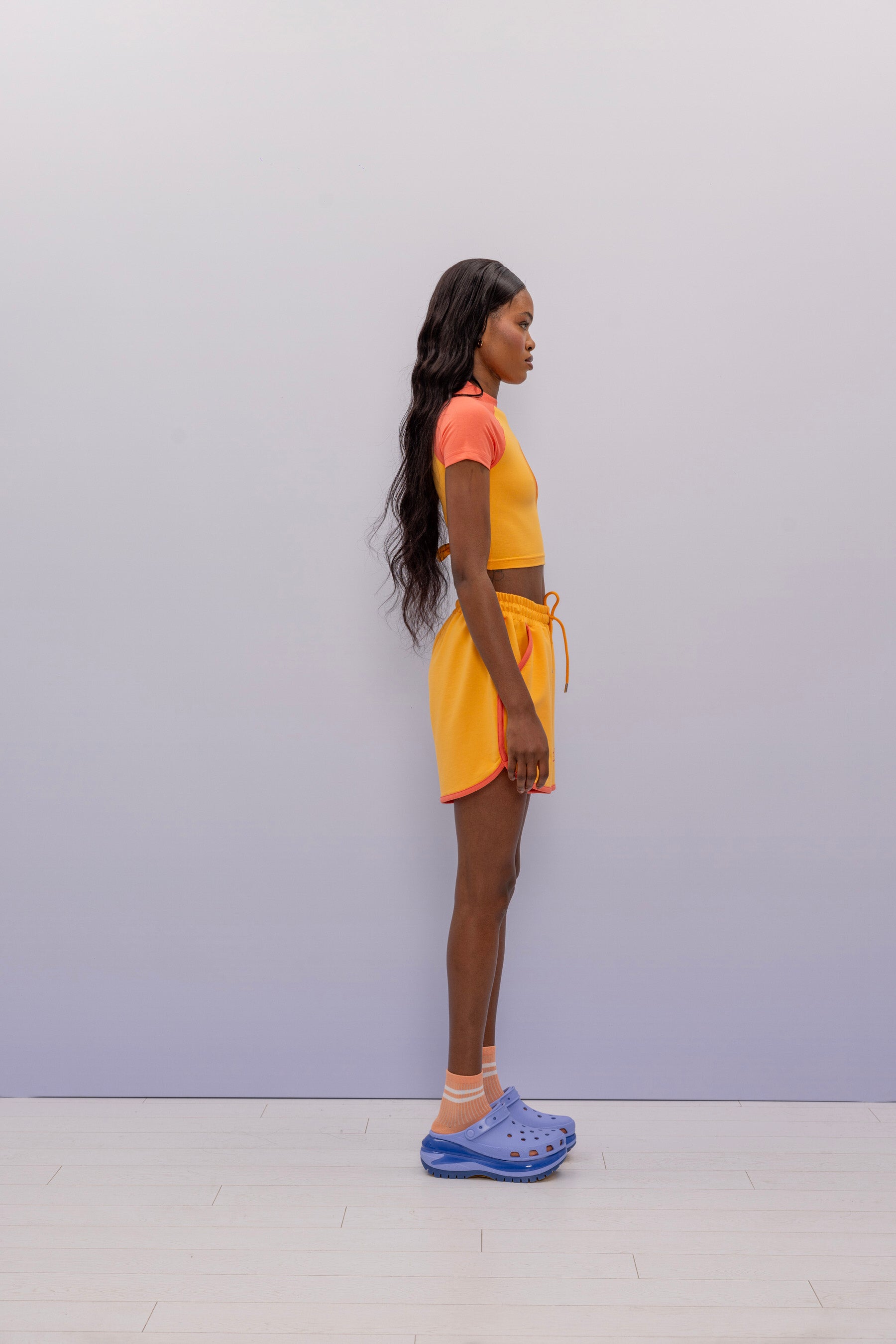 SBNM-'' I Am '' Crop Baby Tee-Crop Top-4-Milagron.com