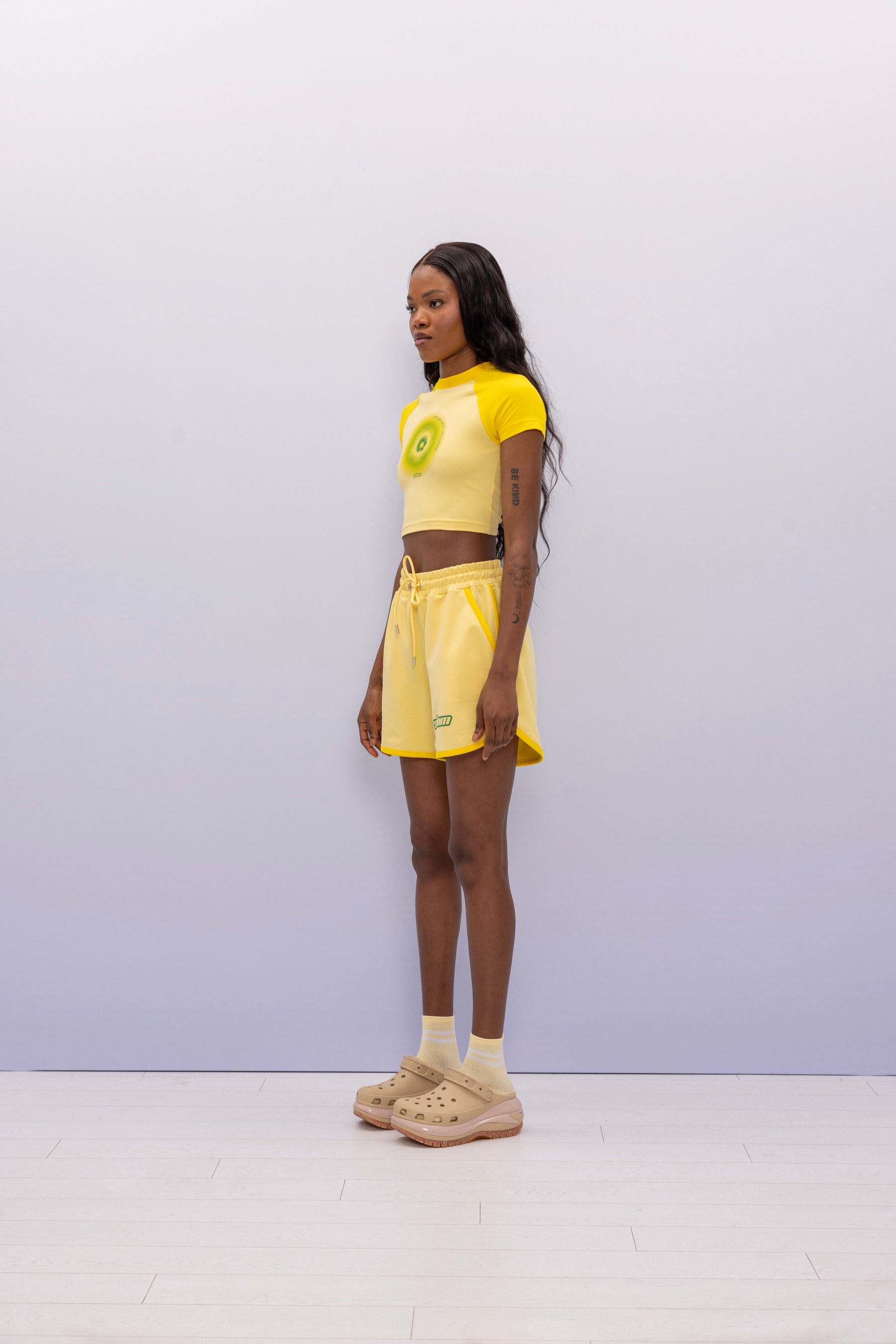 SBNM-''I Love'' Crop Baby Tee-T-Shirts-2-Milagron.com