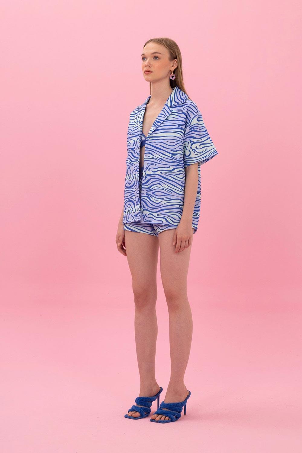 SBNM-Seasta Blue Shirt-Gömlek-7-Milagron.com