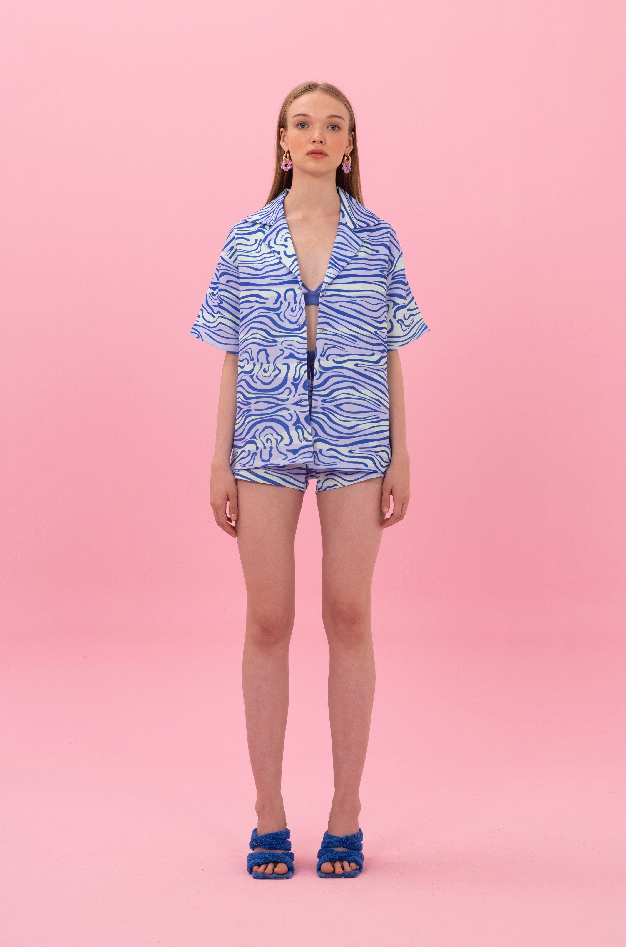 SBNM-Seasta Blue Short-Şort-1-Milagron.com