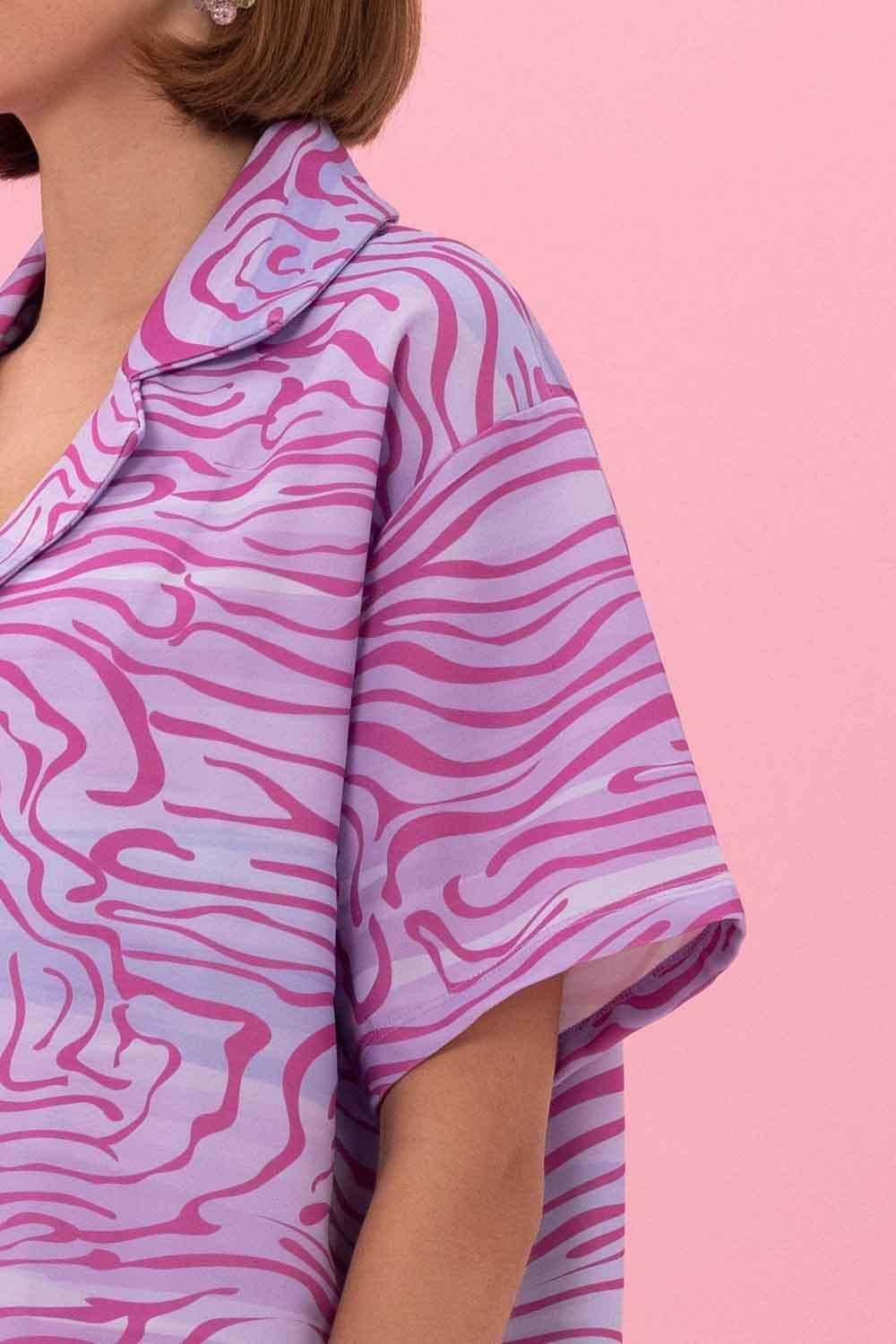 SBNM-Seasta Pink Shirt-Gömlek-2-Milagron.com