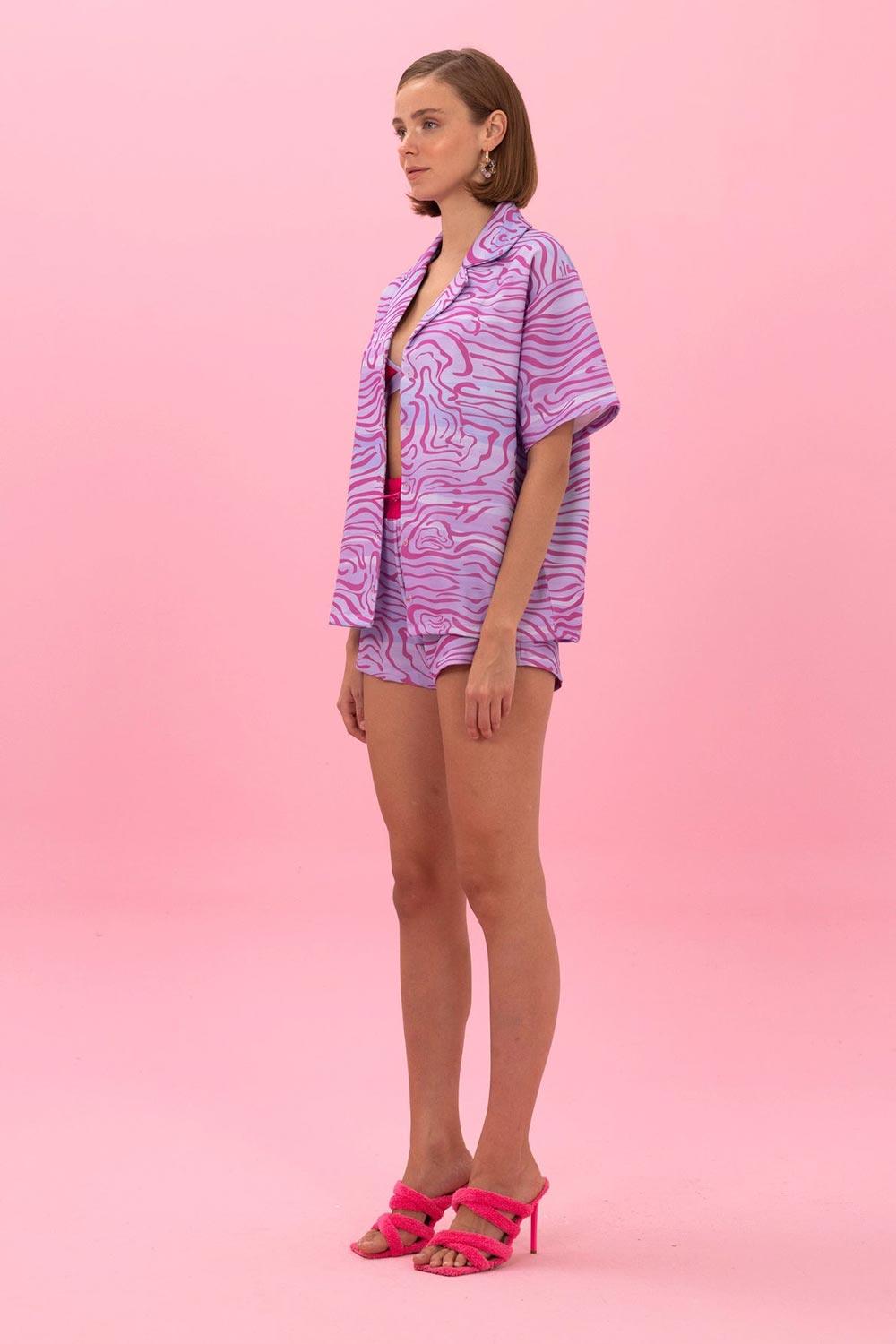 SBNM-Seasta Pink Short-Şort-8-Milagron.com