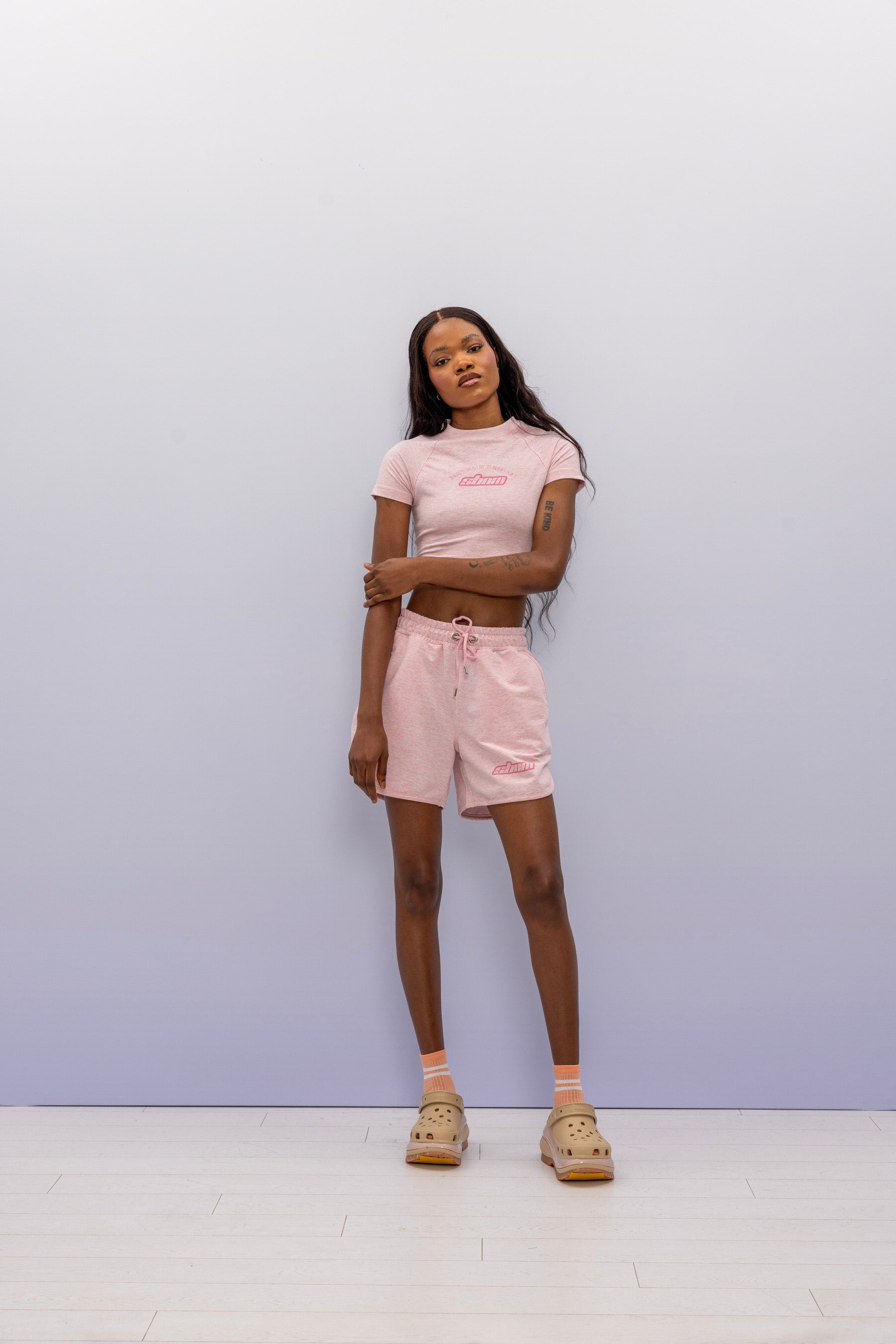 SBNM-''Self Love'' Contrast Short-Şort-3-Milagron.com