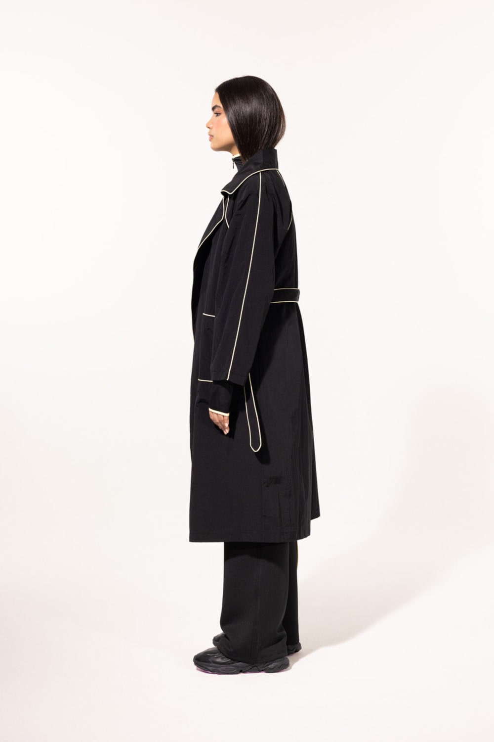 SBNM-Timeless Trenchoat Version Iii Black-Trençkot-6-Milagron.com