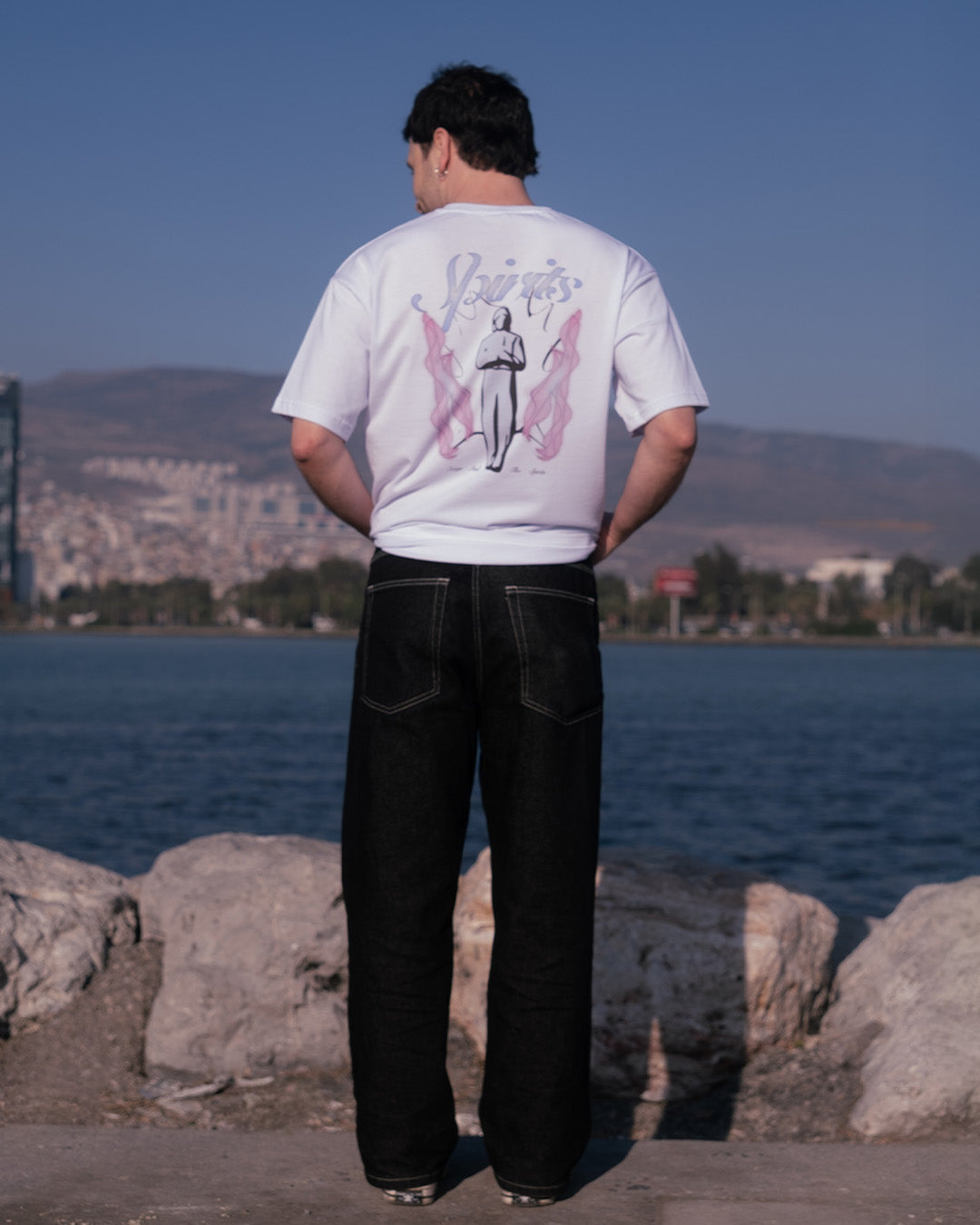 Spirits Logo Oversize Tişört
