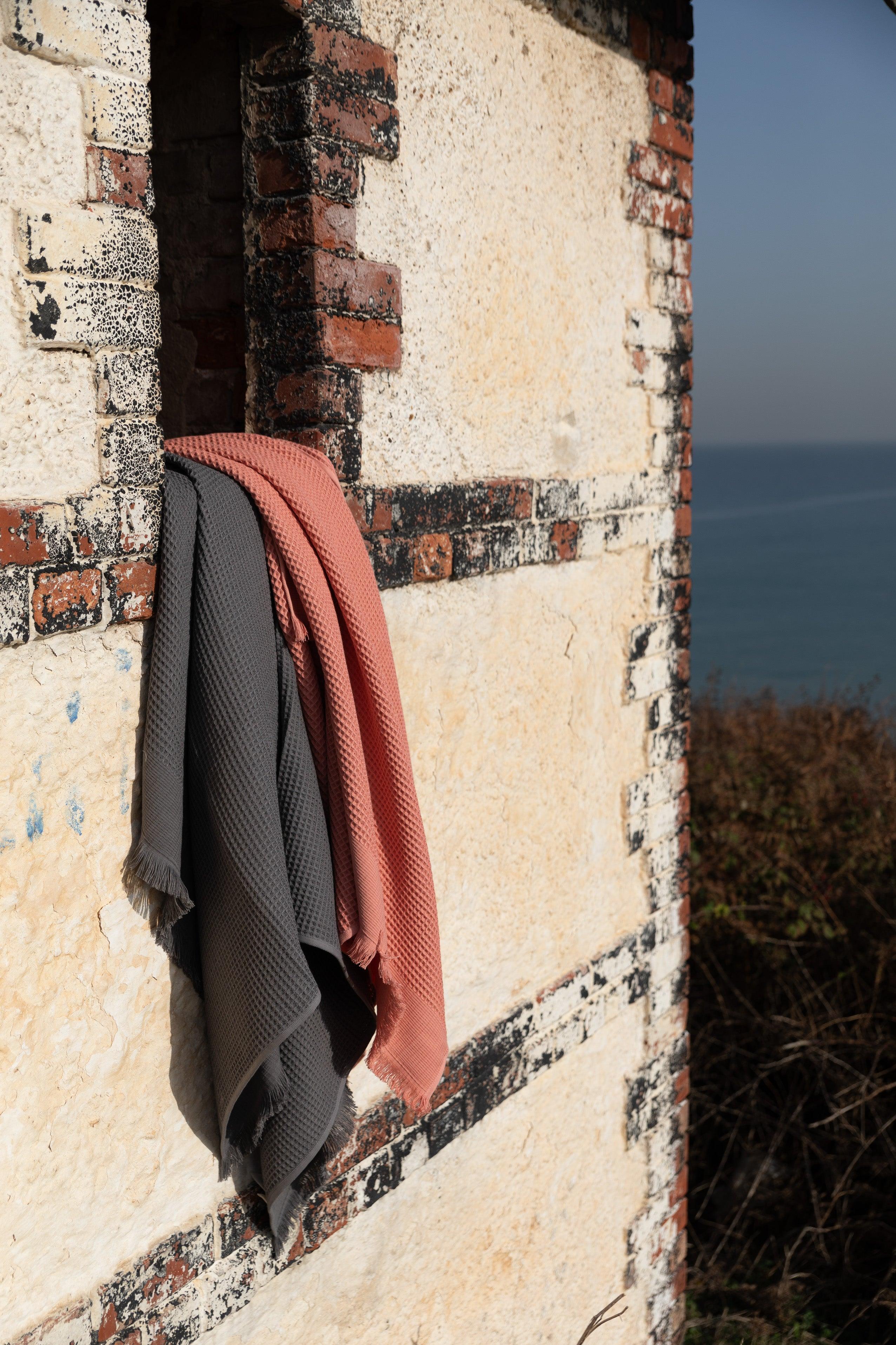 Anika Yüz Havlusu 50x90 cm | Waffle Pike | TENCEL™ & Pamuk | 4 Renk