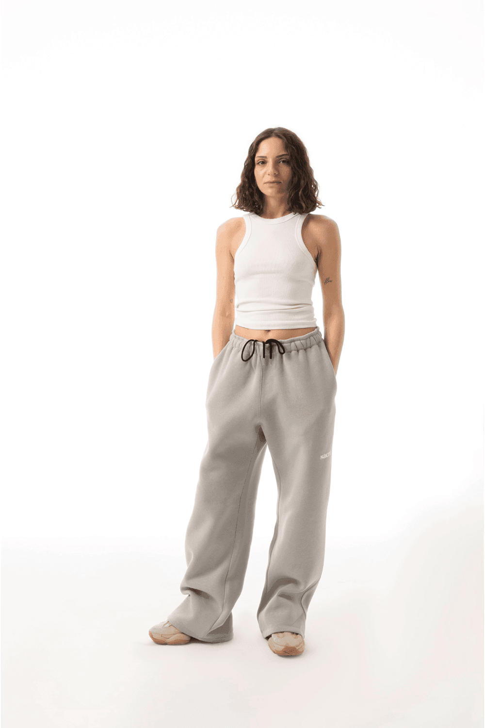 Sacré-Solid Stone Sweat Pants-Eşofman-1-Milagron.com