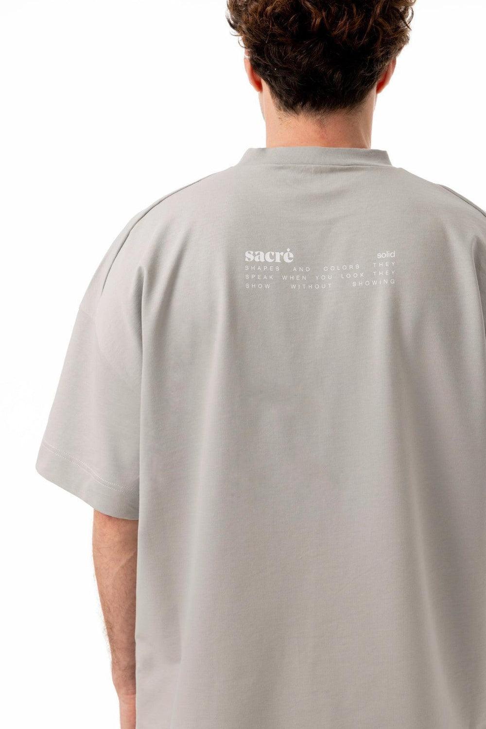 Sacré-Solid Stone Tee-T-Shirts-3-Milagron.com