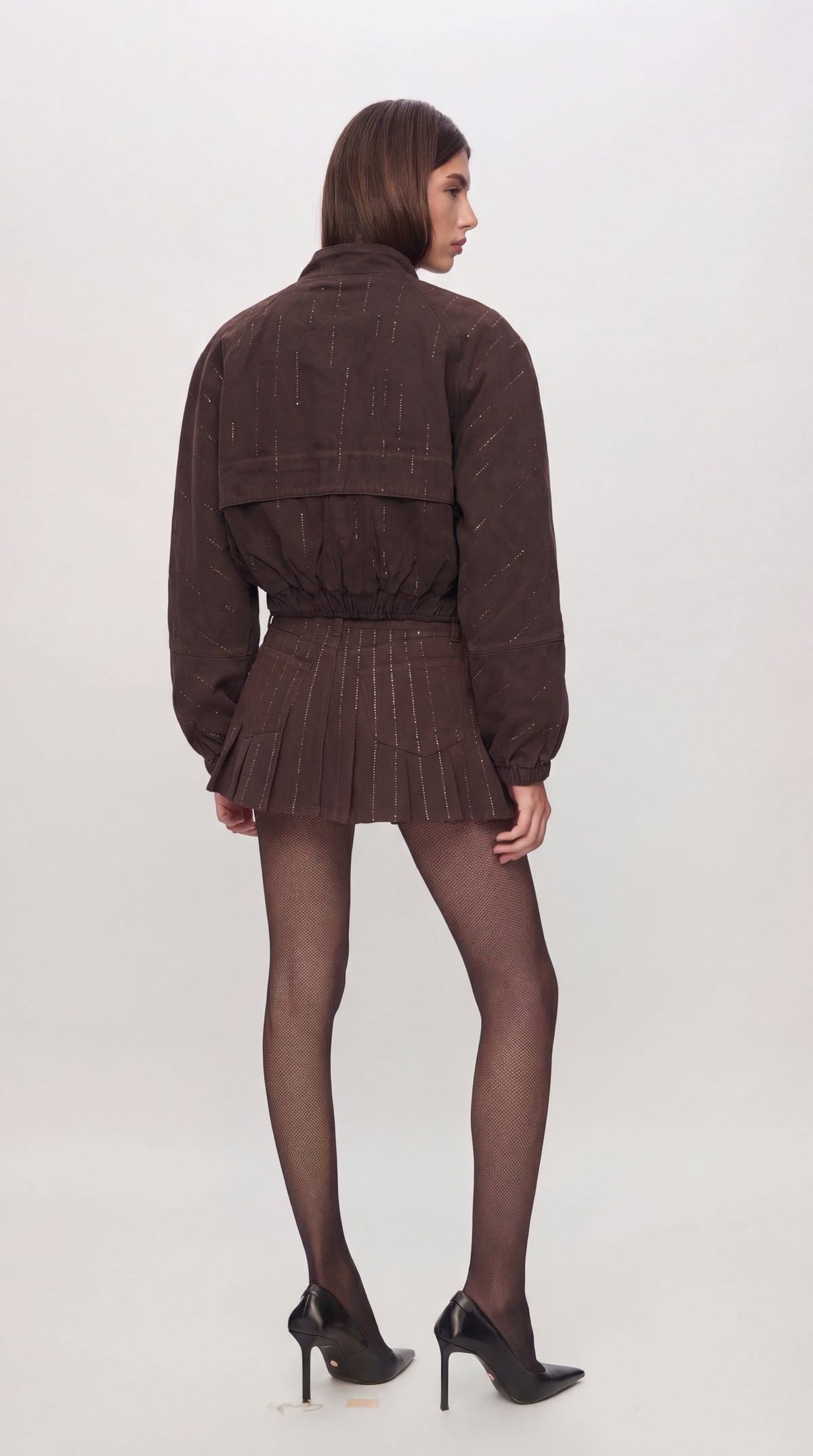 La Boca De Dragon Cyristal-Detailed Jacket