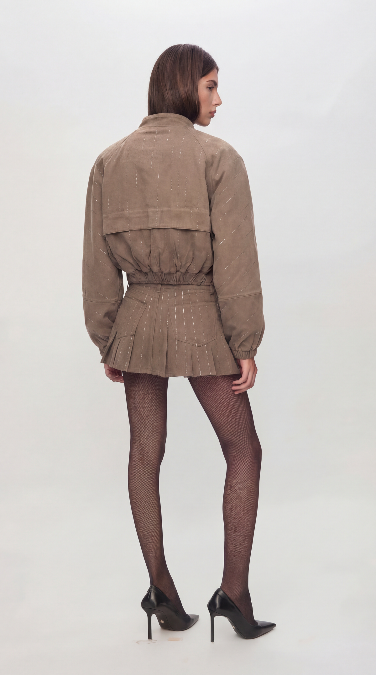 La Boca De Dragon Cyristal-Detailed Jacket