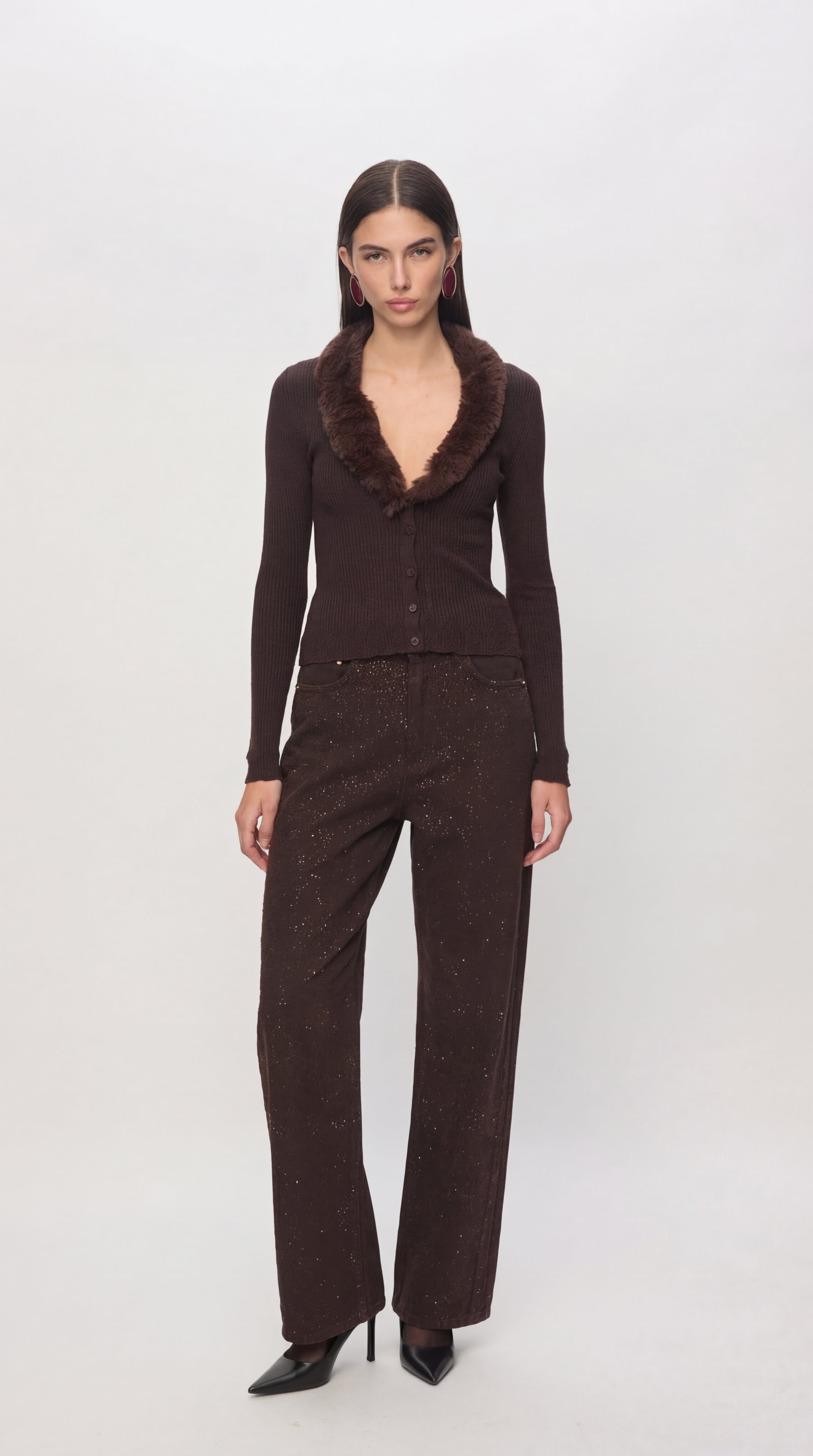 Teresite Embellished-Trousers