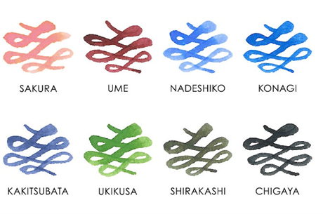 Sailor-Manyo Ink Colours Dolma Kalem Mürekkebi Shirakashi 50 Ml-Şişe Mürekkep-5-Milagron.com