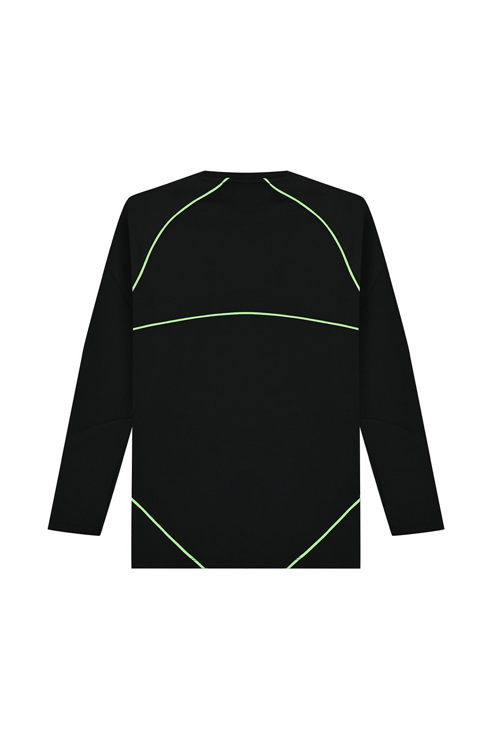 Saint Alen-Darkness Long Sleeve Fitness Top Green-T-Shirts-2-Milagron.com