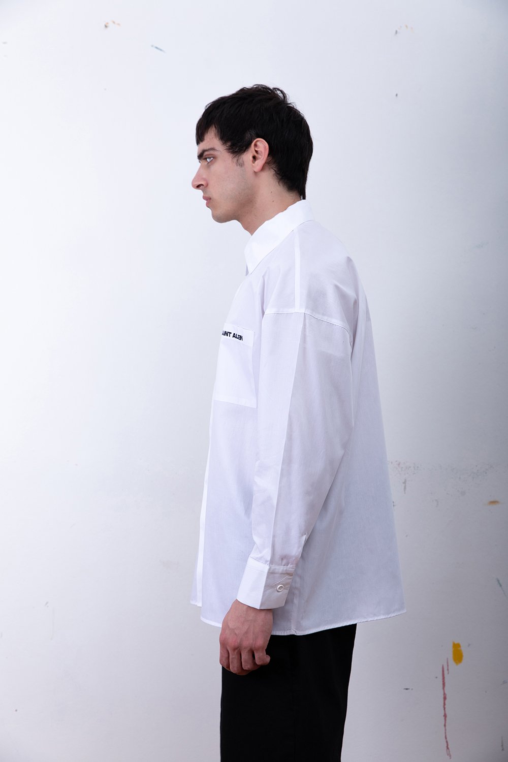 Saint Alen-Echo White Shirt-Gömlek-4-Milagron.com