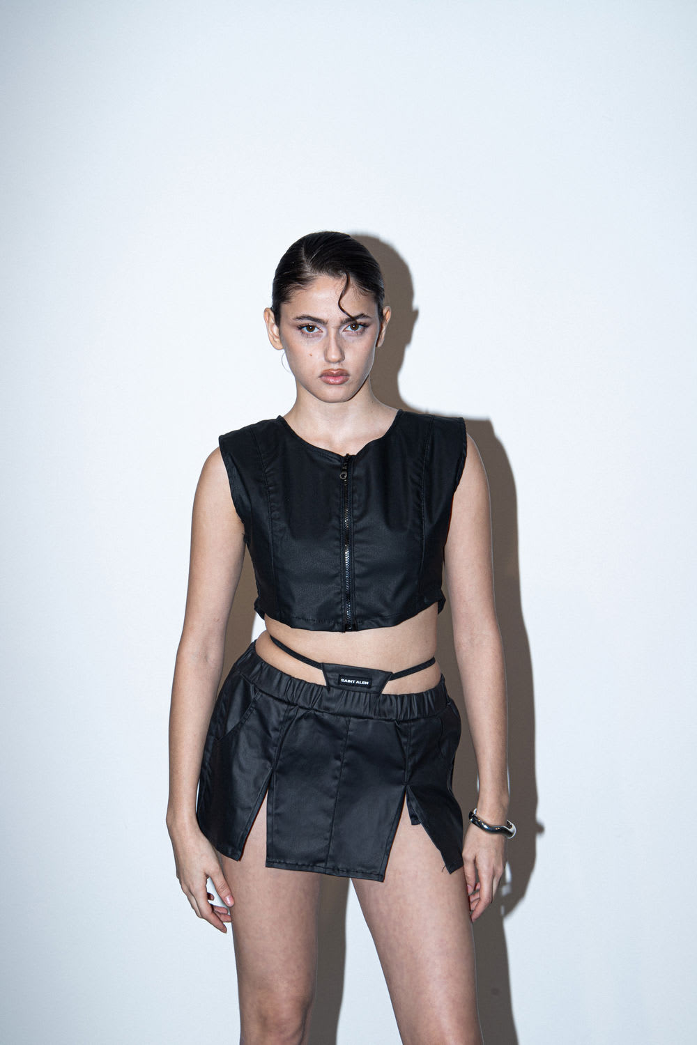 Saint Alen-Genesis Coated Crop-Crop Top-2-Milagron.com