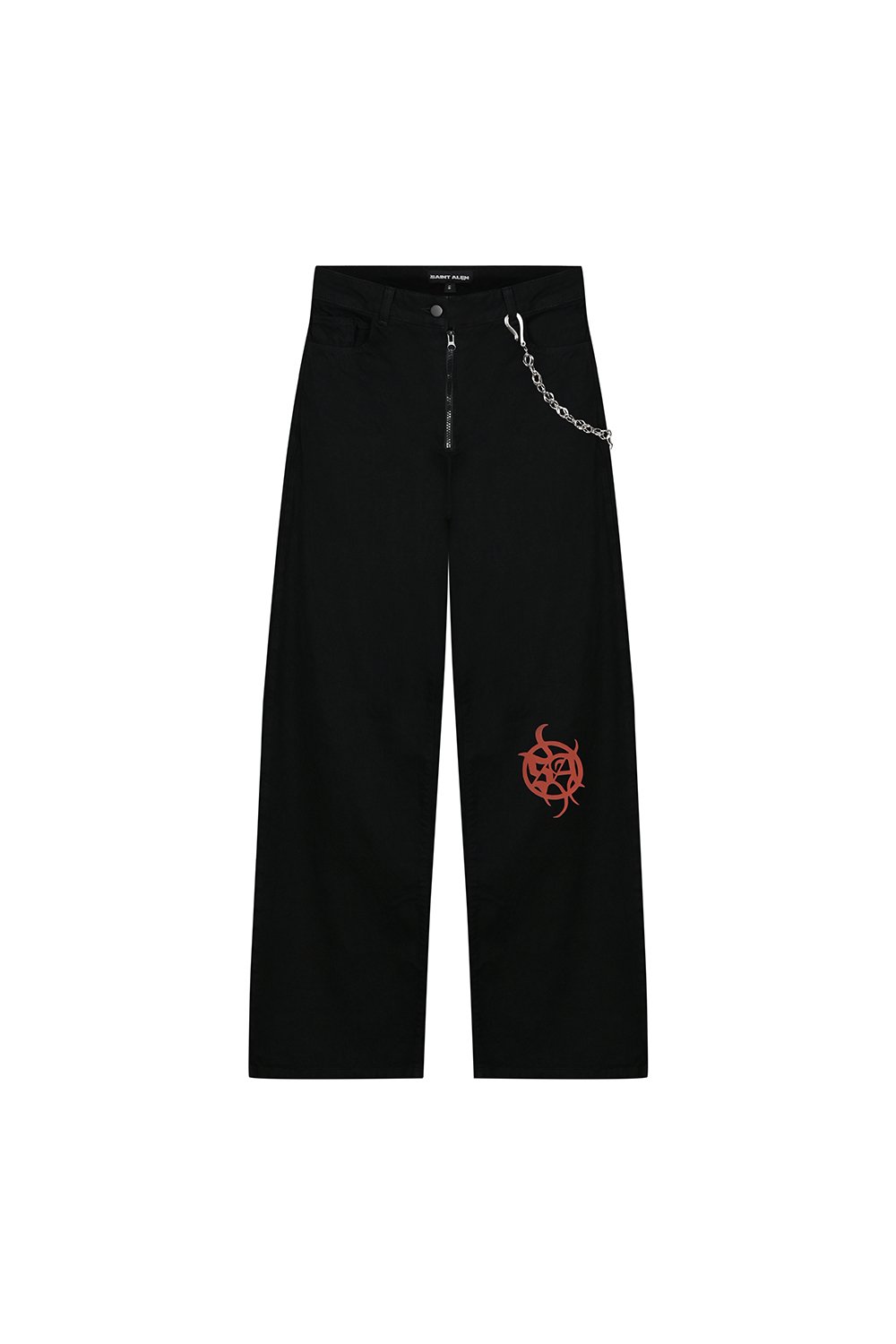 Saint Alen-Legend Black Denim Pant-Pantolon-1-Milagron.com