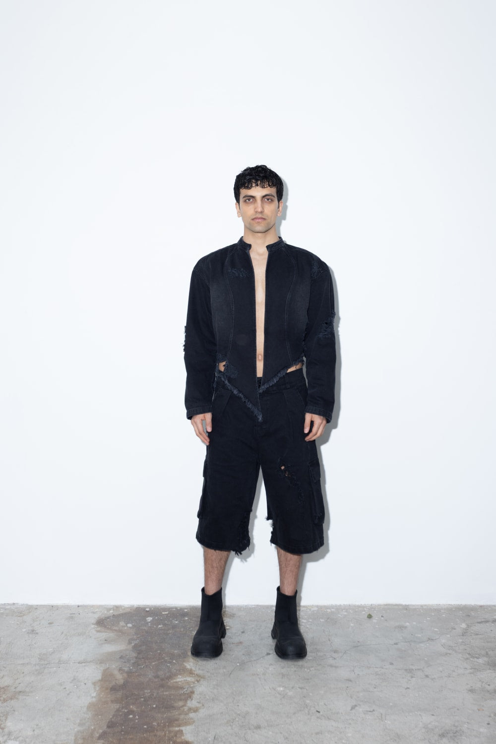 Saint Alen-Midnight 02 Denim Jacket-Ceket-1-Milagron.com