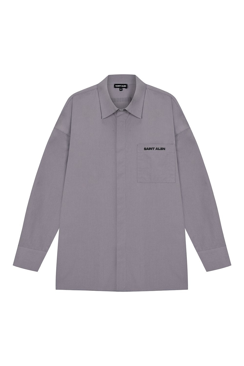 Saint Alen-Shadow Gray Shirt-Gömlek-3-Milagron.com