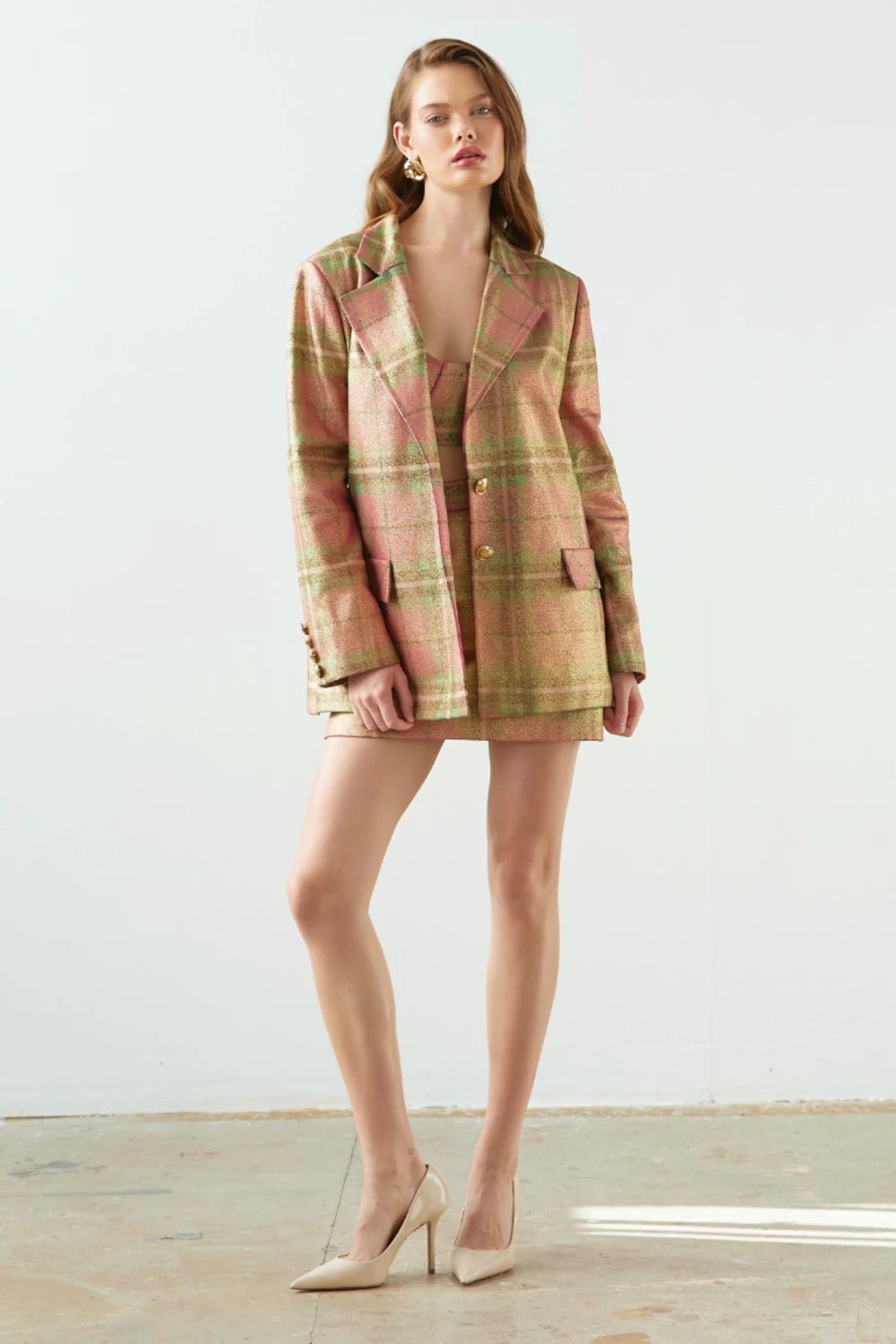 Saléa-Eclat Noble Gold Jacket-Ceket-1-Milagron.com