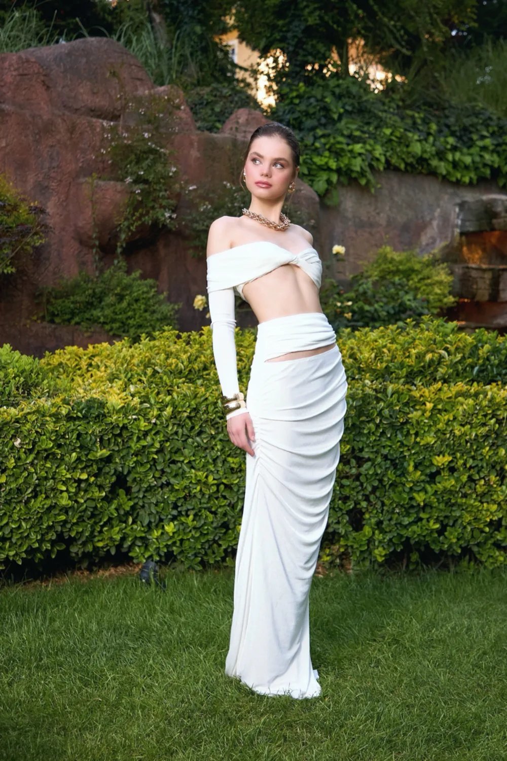 Saléa-Madelenie İn Temple White Dream-Alt - Üst Takım-2-Milagron.com