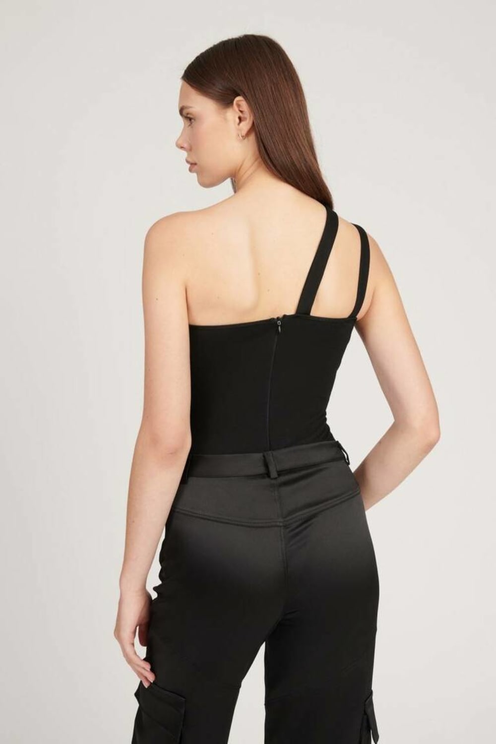 Saléa-To Party Lace Detail Bodysuit-Top-2-Milagron.com