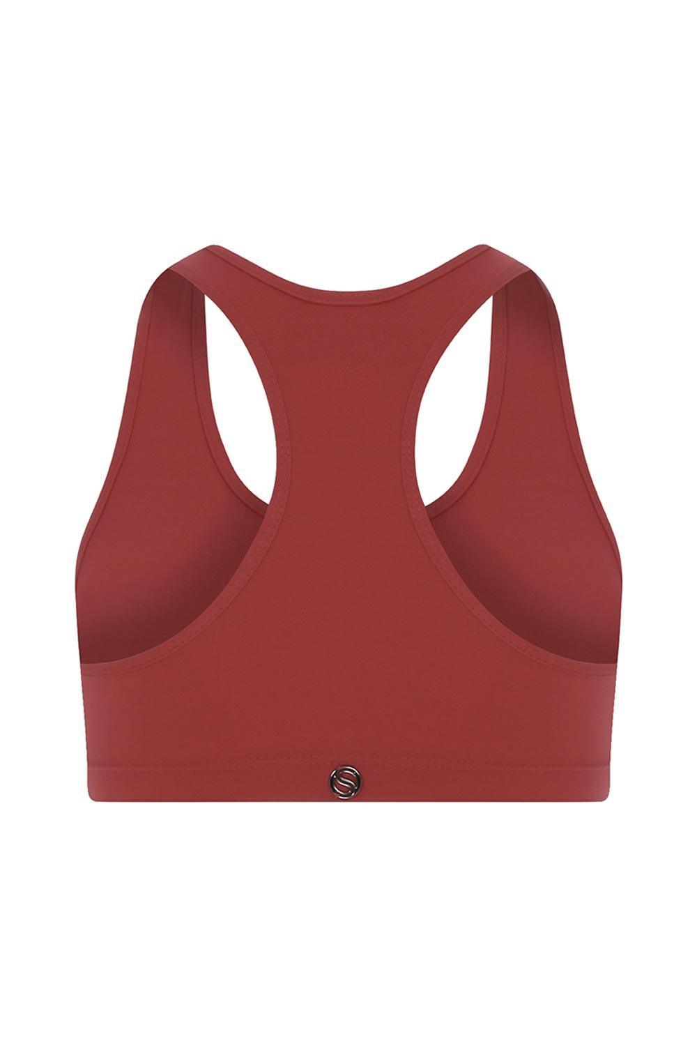 Saude-Balbina Kırmızı-Spor Sütyeni-3-Milagron.com