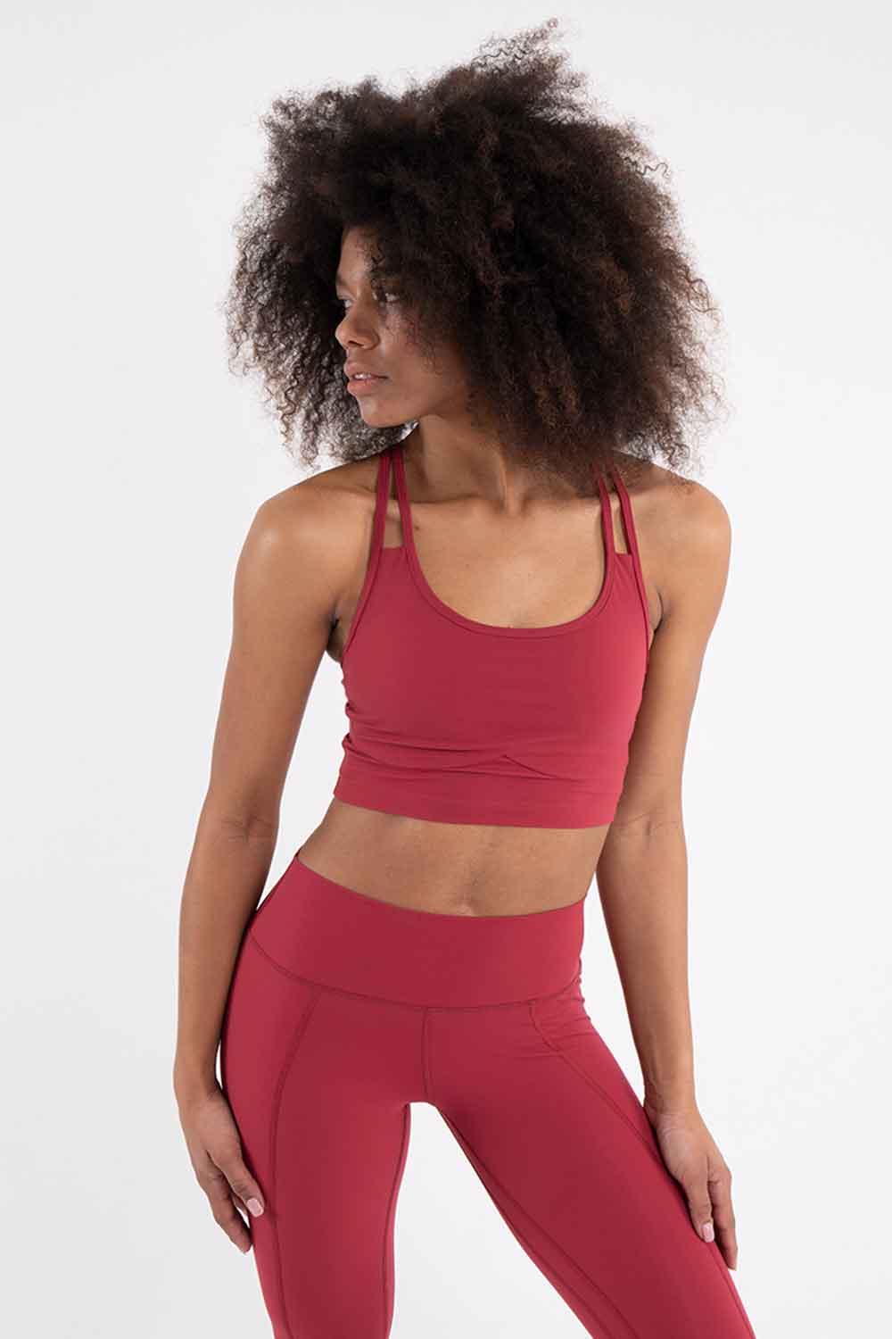 Saude-Bette Kırmızı-Activewear-3-Milagron.com