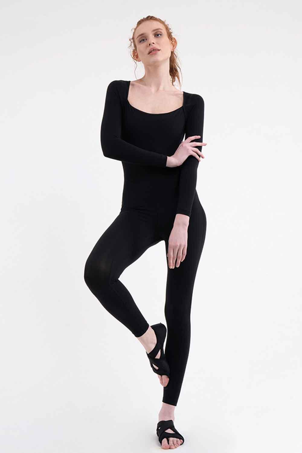 Saude-Jette Siyah-Activewear-3-Milagron.com