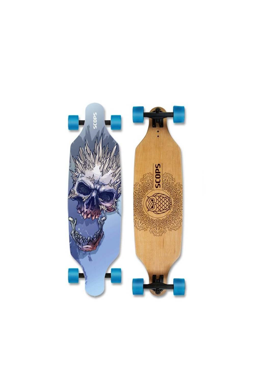 Scops-Longboard Kaykay SKULL - LF196-Kaykay-1-Milagron.com