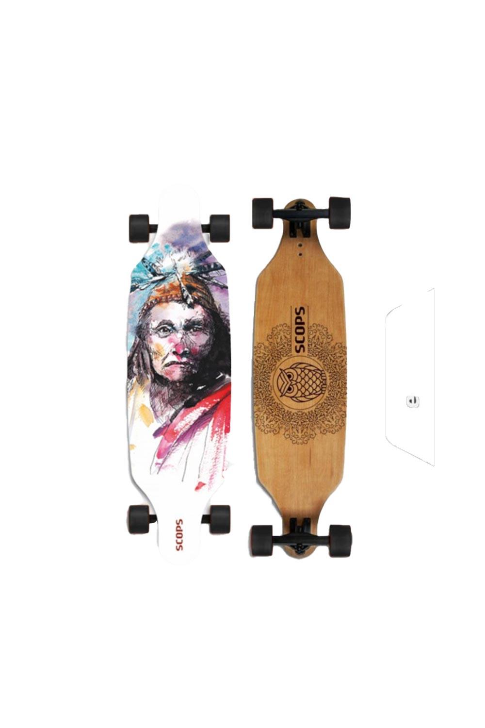 Scops-Special Edition Cüneyt Şenyavaş Longboard LF403-Kaykay-1-Milagron.com