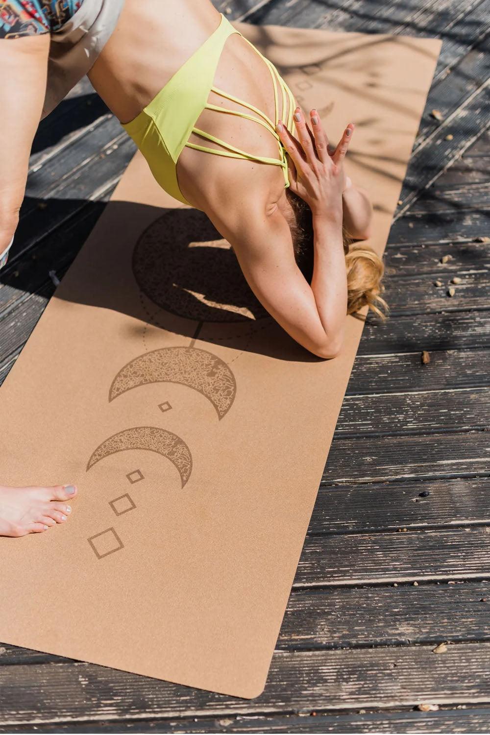 Seeka Yoga-Mantar Serisi Yoga Mat - Moon-Yoga Matı-1-Milagron.com