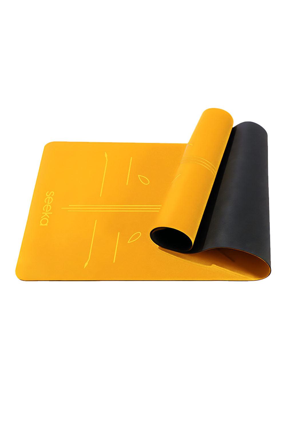 Seeka Yoga-Pro Serisi Sun Yoga Mat - Turuncu-Yoga Matı-2-Milagron.com