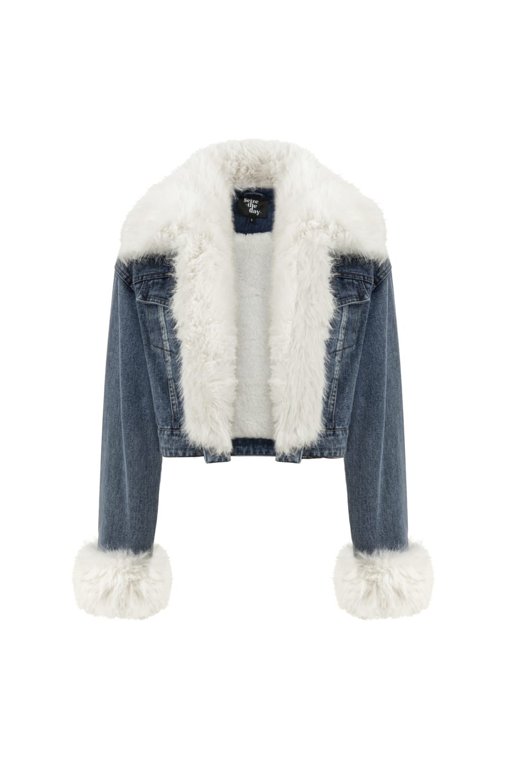 Seize The Day-Gina Denim Kürk Ceket-Ceket-3-Milagron.com